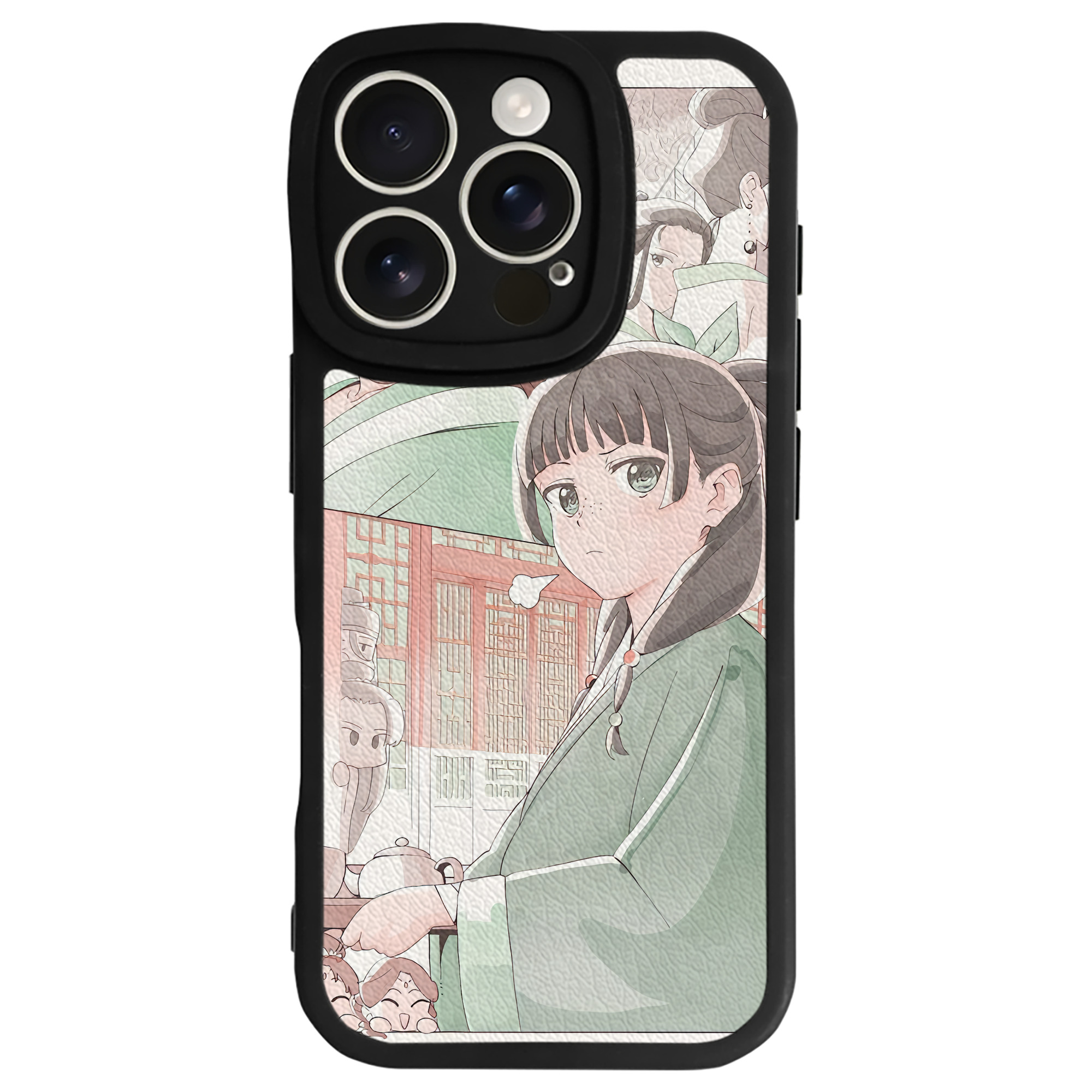 薬屋のひとりごと The Apothecary Diaries 【iPhone 16シリーズ対応】シリコンスマホケース（レザー調） 材質：シリコン